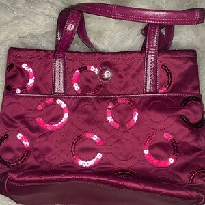 Coach Bag Fuchsia